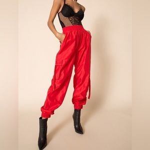 Tiger Mist Red Floss Pants Size XS Cargo Pants